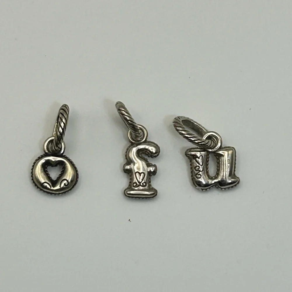 Brighton alphabet charms